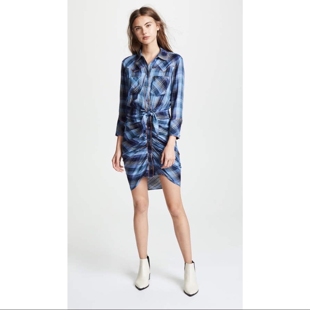 Veronica Beard Sierra Plaid Dress Size 00